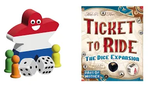 how to play Ticket to Ride - the Dice Expansion