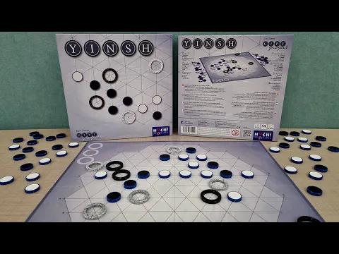 YINSH - Kutu Oyunu Açılımı Falan - ASMR Board Game Unboxing