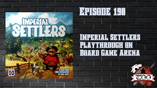 Imperial Settlers Playthrough on Board Game Arena | Full Online Gameplay Session
