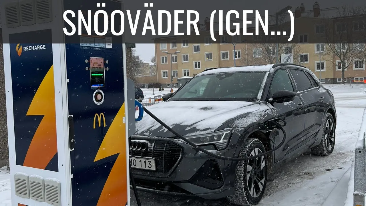Audi e-tron 55 - Räckviddstest (inte Q8) | Elbilsmagasinet