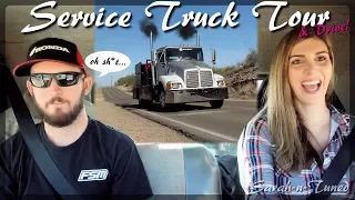 I Drove a Big Rig! // Service Truck Tour