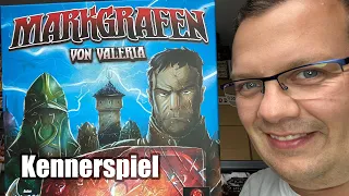 Markgrafen von Valeria (Schwerkraft Verlag) - Kennerspiel - ab 14 Jahre