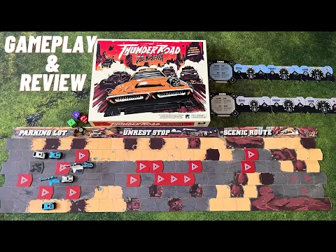 "Thunder Road Vendetta" by Restoration Games. Gameplay and review