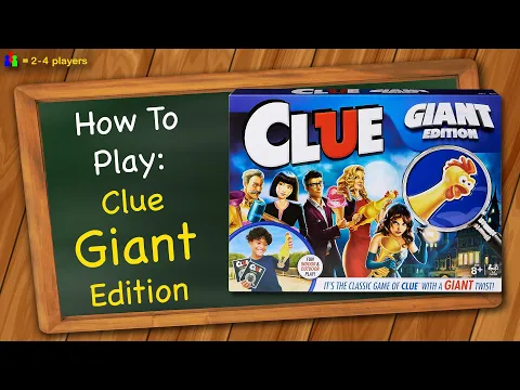 How to play Clue Giant Edition