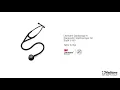 Διαγνωστικό στηθοσκόπιο Littmann Cardiology IV: 6163 video