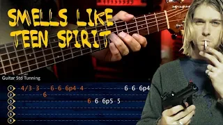 Smells Like Teen Spirit NIRVANA Guitar Tutorial TABS | Guitarra Cover Christianvib
