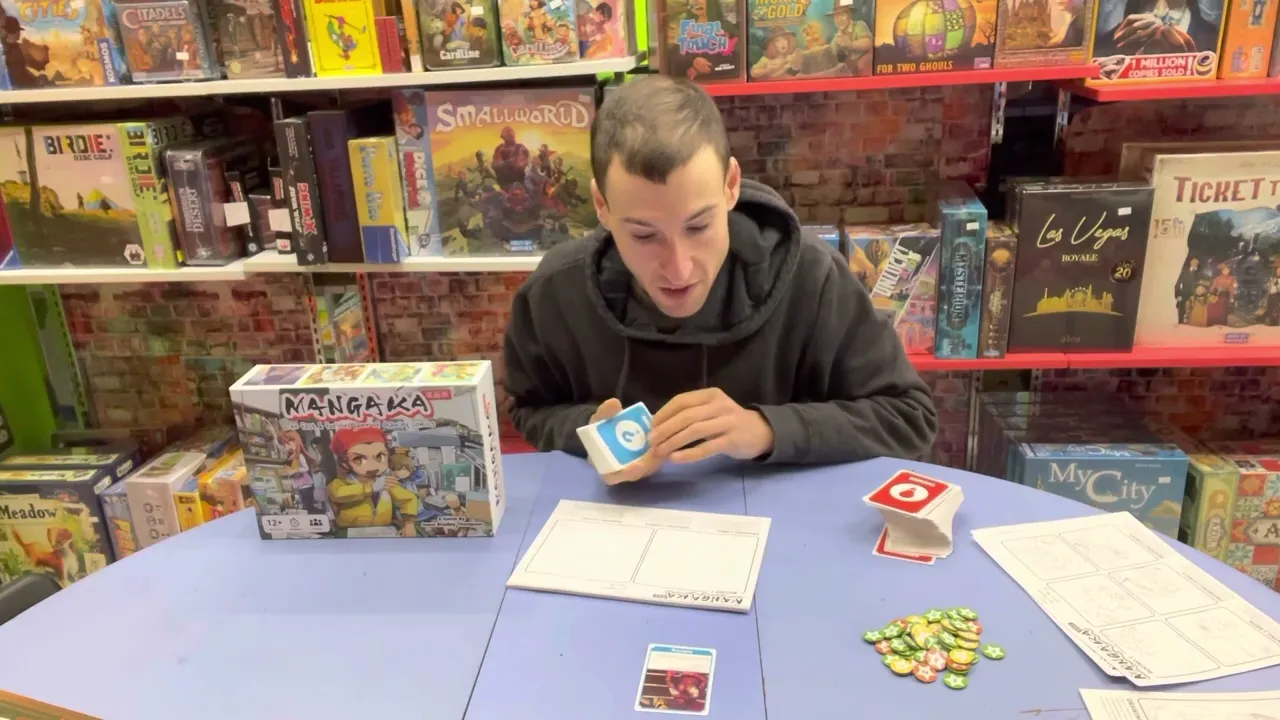 Mangaka: The Fast & Furious Game of Drawing Comics (A Play Favorites How-To-Play Review)