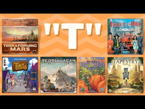 "T" Games Recap! (Keep or Cull)