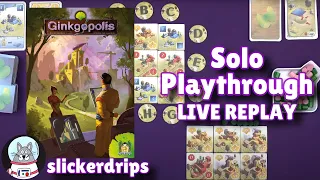 Ginkgopolis - Solo Playthrough