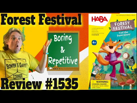 Forest Festival Review - Haba takes out the trash. And then sells it to you