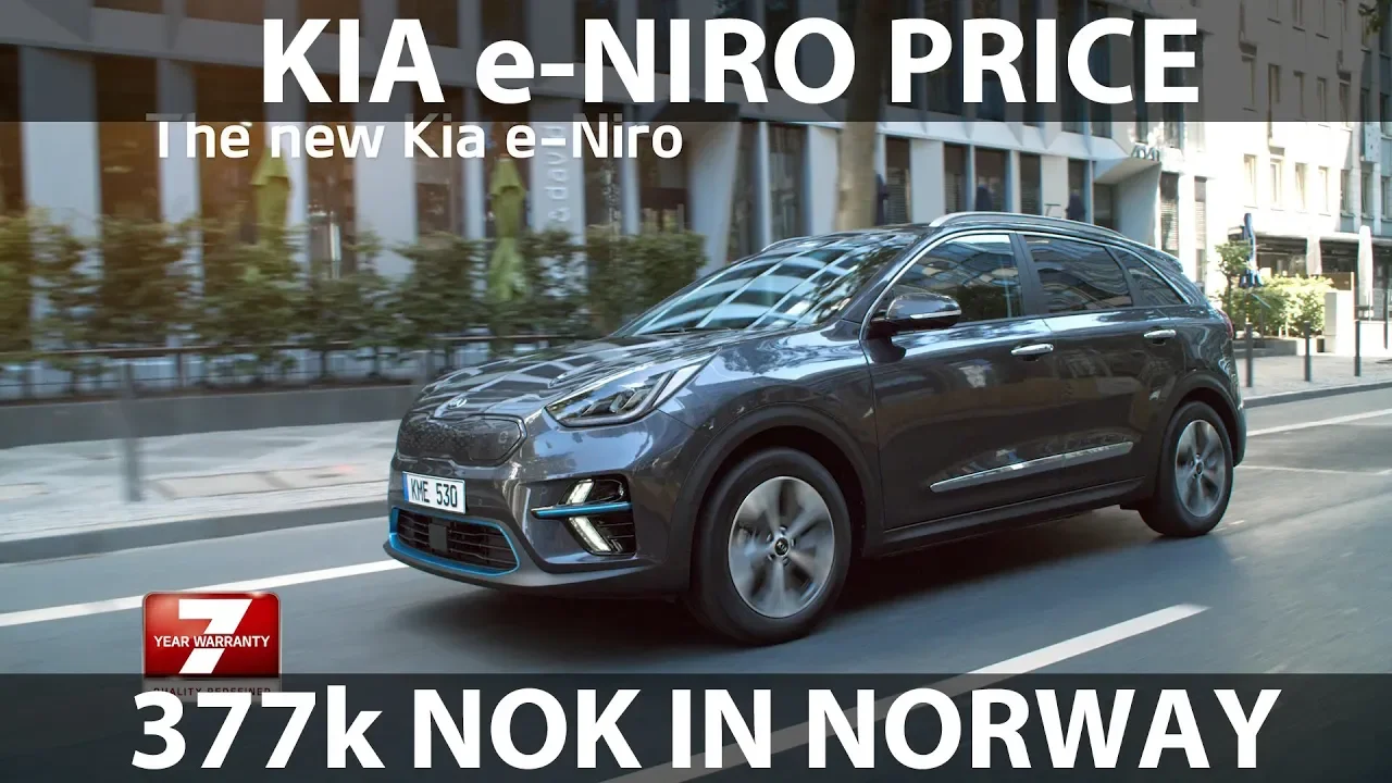 Price for Kia e-Niro announced