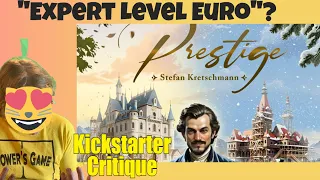Prestige - Let's build a Palace!- Kickstarter Critique Review