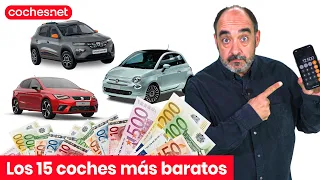 Los 15 coches más baratos en España en 2022 | Ranking / Review en español | coches.net