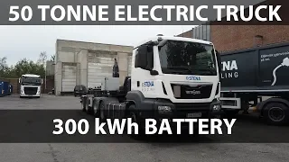Stena Recycling's 50 tonne electric truck from Emoss