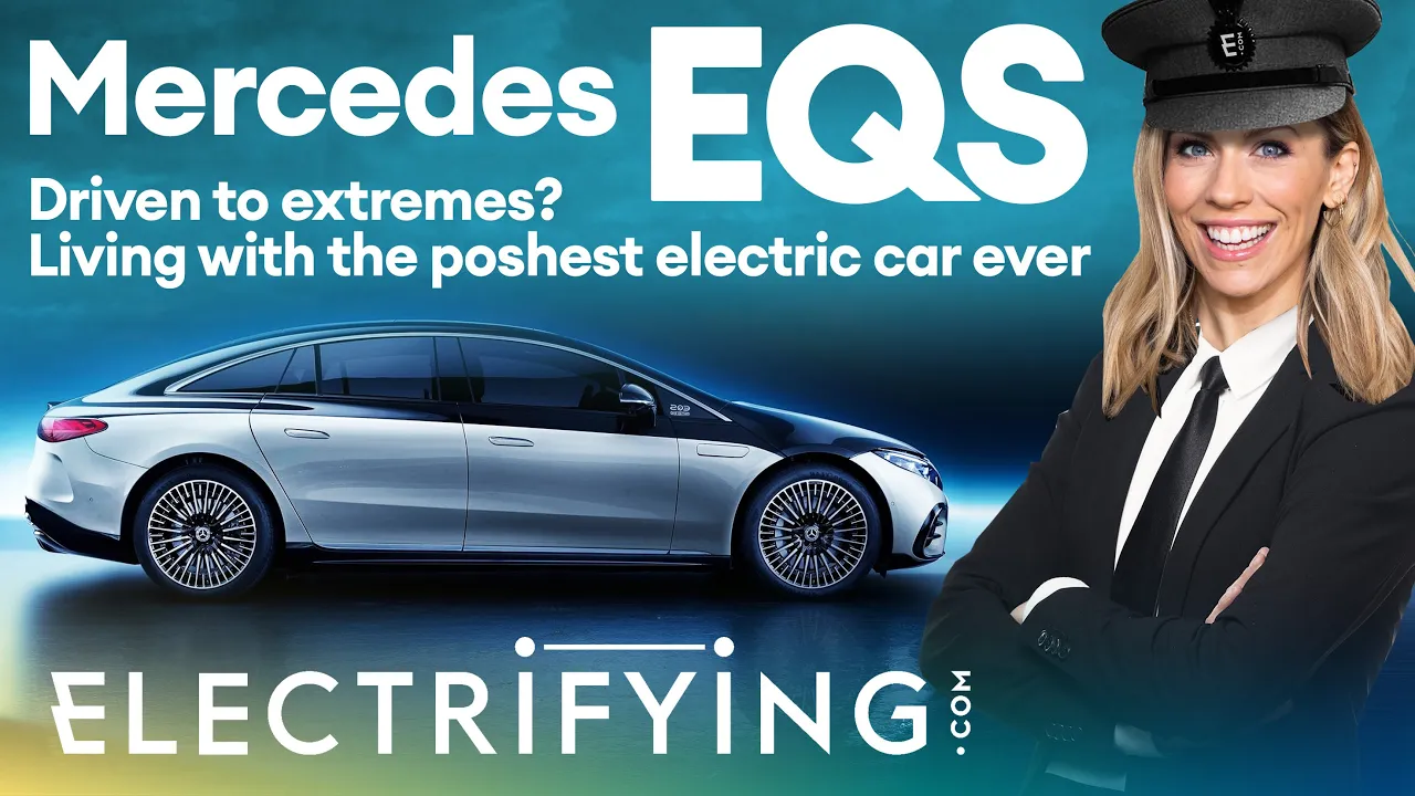 Mercedes EQS 2022 review – we put Merc's poshest EV through the TOUGHEST limo test! / Electrifying