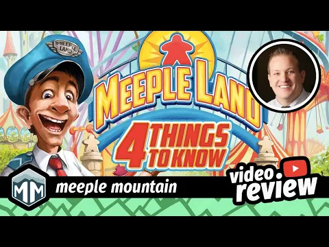 Meeple Land - 4 Things You Need to Know - Review - Boardgame Brody