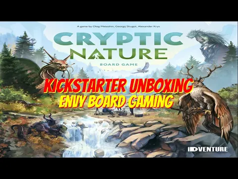 Cryptic Nature Kickstarter Unboxing