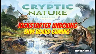 Cryptic Nature Kickstarter Unboxing