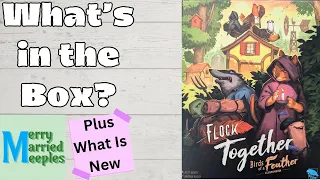 Flock Together: Birds of a Feather Eggspansion - Unboxing and What is New
