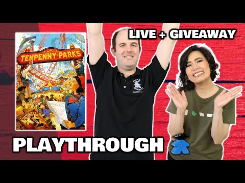Tenpenny Parks - LIVE Playthrough Board Game & Giveaway Worldwide