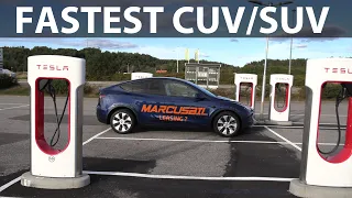 Tesla Model Y LR 1000 km challenge through Sweden