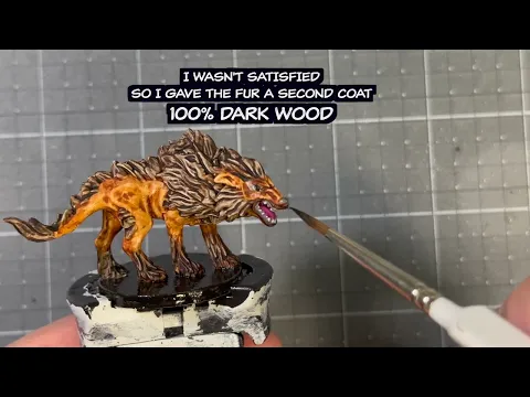 How to SPEED PAINT The Lord of the Rings HUNGRY WARG | The Army Painter Speedpaints