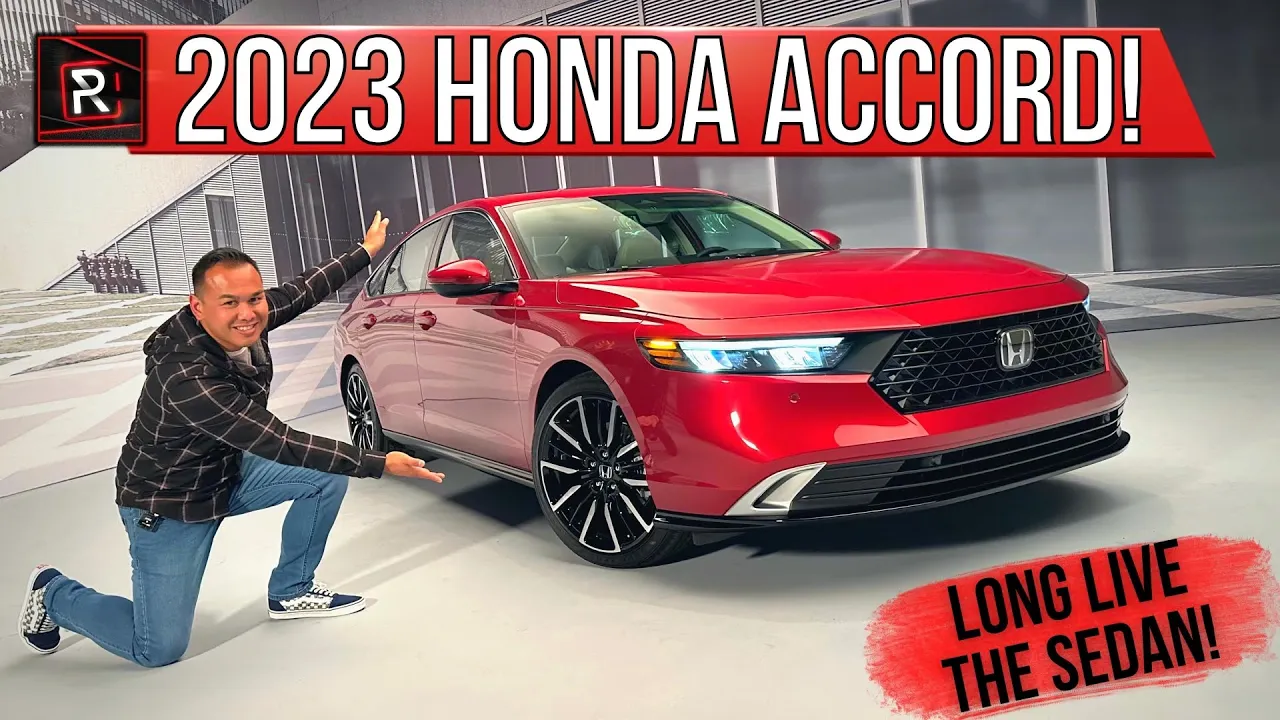 The 2023 Honda Accord Touring Is A More Upscale & Fuel-Efficient Hybrid Sedan