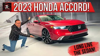 The 2023 Honda Accord Touring Is A More Upscale & Fuel-Efficient Hybrid Sedan