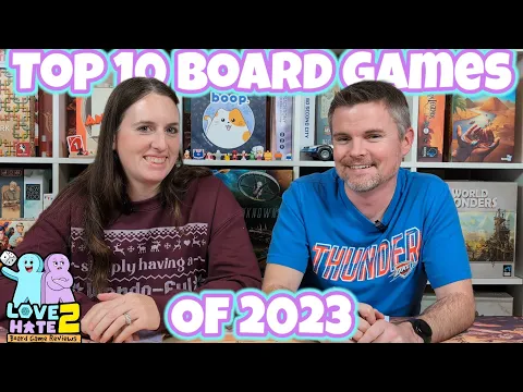 Love 2 Hate's Top 10 Board Games Of 2023!