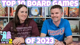 Love 2 Hate's Top 10 Board Games Of 2023!