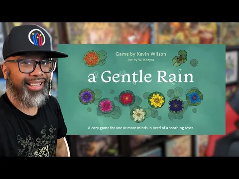 A Gentle Rain: Relaxing solo tile-laying!