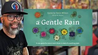 A Gentle Rain: Relaxing solo tile-laying!