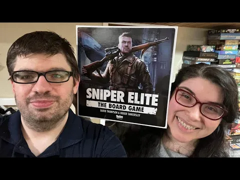 DGA Plays Board Games: Sniper Elite: The Board Game (Aidalee - Sniper vs Vince - Defenders)