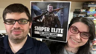 DGA Plays Board Games: Sniper Elite: The Board Game (Aidalee - Sniper vs Vince - Defenders)