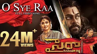 O Sye Raa Full Video Song (Telugu) - Chiranjeevi | Ram Charan | Amit Trivedi | Surender Reddy
