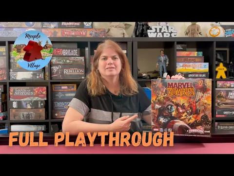 Marvel Zombies Board Game Full Playthrough