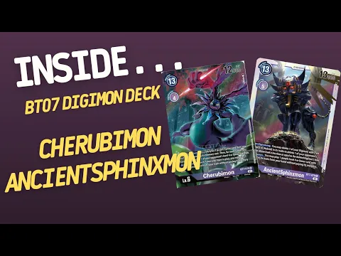 Inside…Cherubimon & AncientSphinxmon - BT07 DIGIMON CARD GAME (4K60fps)