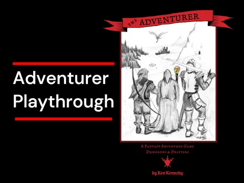 Adventurer - playthrough