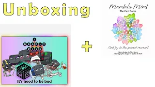 Cierra Reacts: Mandala Mind + 7 Deadly Dice Unboxing