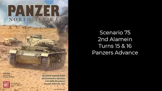 Panzer North Africa - Scenario 75 - Second Alamein: Operation Supercharge. Turns 15 & 16