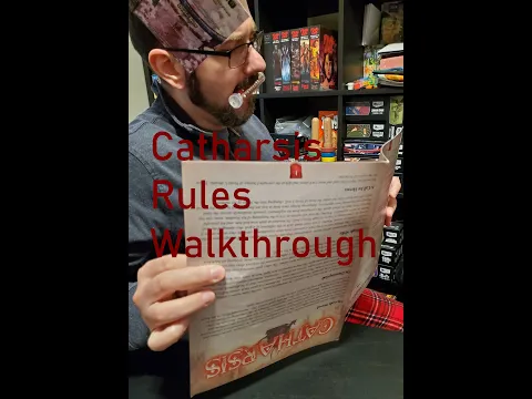 Catharsis Board Game - Rules Walkthrough