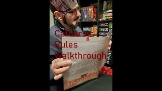 Catharsis Board Game - Rules Walkthrough