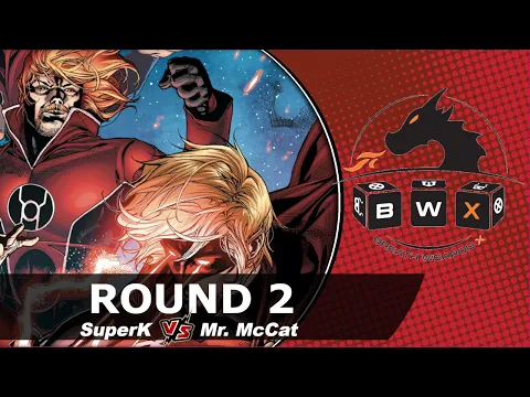 Dice Masters Breath Weapon X Fest 5 Tournament || SuperK vs Mr. McCat (Round 2)