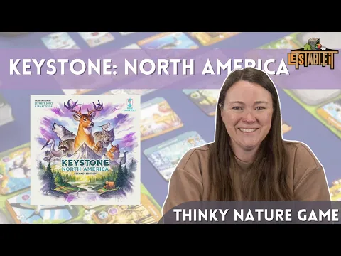 Keystone: North America – Second Edition | Strategic 2-Player Ecosystem Builder
