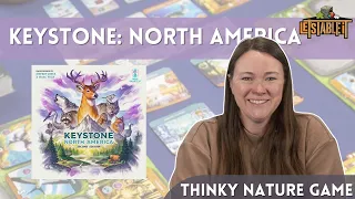 Keystone: North America – Second Edition | Strategic 2-Player Ecosystem Builder