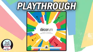 Décorum - 2 Player Playthrough