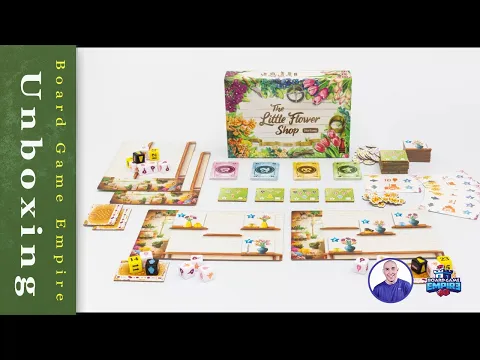 The Little Flower Shop Dice Game Unboxing - Dr Finn's Games