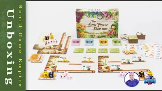 The Little Flower Shop Dice Game Unboxing - Dr Finn's Games