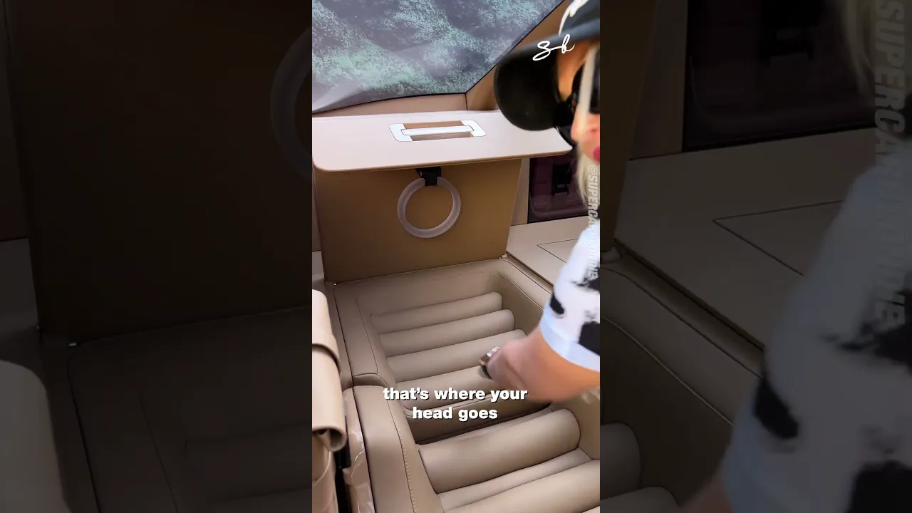Talk about a unique interior 😳🔥