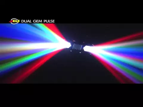 Product video thumbnail for American DJ Dual Gem Pulse LED Moonflower Light